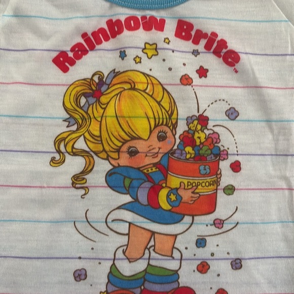 Vintage Rainbow Brite Doll Shirt Bates-Jama 80s - Picture 5 of 7